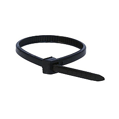 Monoprice Cable Tie 4 Inch 18lbs_ 100pcs/pk-black (5755)
