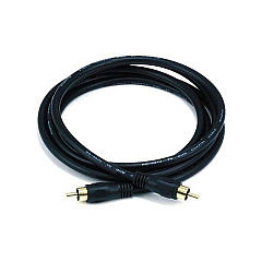 Monoprice Coaxial Audio/video Rca Cable M/m 6ft (619)