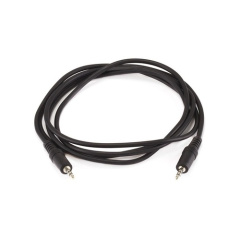 Monoprice Stereo Plug/plug M/m Cable - Black 6ft (644)