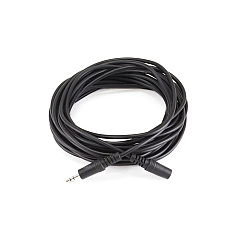 Monoprice Stereo Plug/jack M/f Cable - Black 25ft (650)