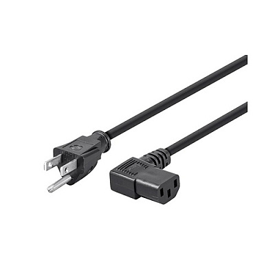 Monoprice Right Angle Power Cord Cable 10ft (7681)