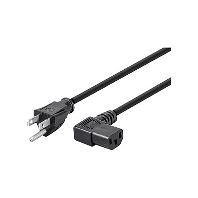 Monoprice Right Angle Power Cord Cable 6ft (7684)
