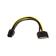 Monoprice Sata 15pin To 6pin Pci Express Card 8in (8494)