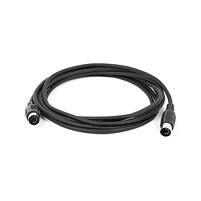 Monoprice Midi With 5 Pin Din Plugs - Black 10ft (8533)