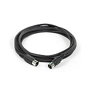 Monoprice Midi Cable With 5 Pin Din Plugs - Black (8534)