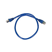 Monoprice Cat6a 24awg Stp D Cable_ 2ft Blue (8601)