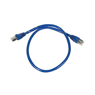 Monoprice Cat6a 24awg Stp D Cable_ 2ft Blue (8601)