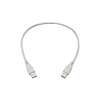 Monoprice Usb 2.0 A M To A M Cable 1.5ft - White (8609)