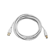 Monoprice Usb 2.0 A M To B M Cable 15ft - White (8618)