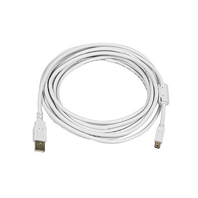 Monoprice Usb 2 A M/mini-b 5p M 28/24awg Cable15ft (8636)