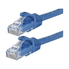 Monoprice Cat6 24awg Utp D Cable_ 6-inch Blue (9789)