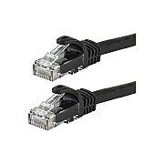 Monoprice Cat6 Utp Cable_ 1ft Black (9795)