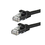 Monoprice Flexboot Cat6 24awg Cable_ 25ft Black (9801)