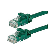 Monoprice Cat6 24awg Utp D Cable_ 6-inch Green (9843)