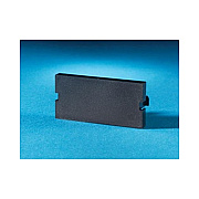 Leviton Hsg,sii,blank,1unit,.92x1.90,blk (4030016400)