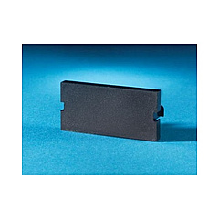 Leviton Hsg,sii,blank,1unit,.92x1.90,blk (4030016400)