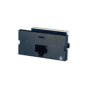 Leviton Sii,clrty6,t568a/b 1port,blk (S2160000)
