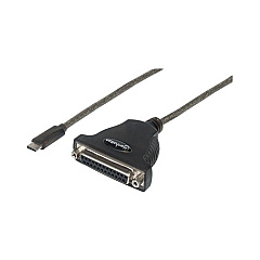 Manhattan - Strategic Manhattan 3 Ft Usb-c To Db25 Converter (152518)