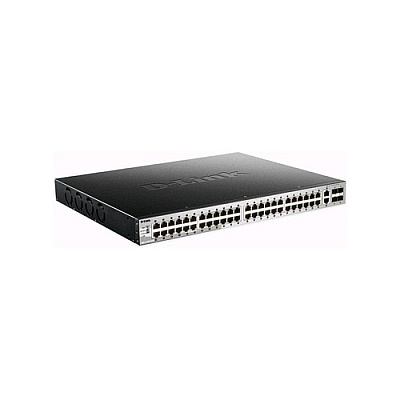 D-Link 48 1gb Poe Ports, 2 10gbase-t Ports, And 4 10g Sfp+ Ports L3 Stackable Managed Switch Power Budget 370w (DGS313054PS)