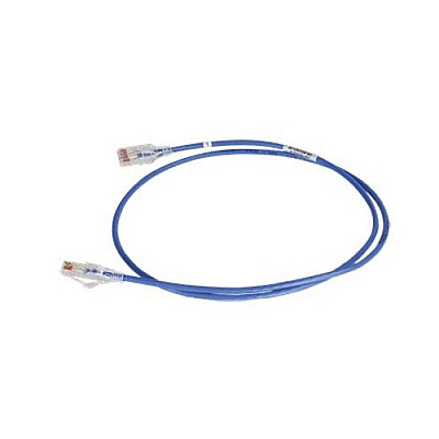 Leviton Cord,28awg C6 Blu 25ft (RDC62506)