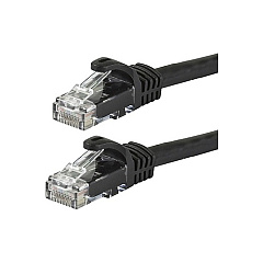 Monoprice Cat6 24awg Utp D Cable_ 6-inch Black (11216)