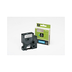 Association For The Blind & Visually Cartridge, Label, Black On White, 1/2in (7510016576746)