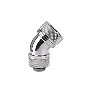 Thermaltake Petg 45 Degree Chrome Compresion-16mm Od (CLW096CA00SLA)