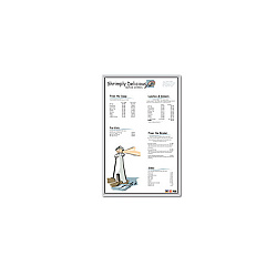 Fellowes Glossy Pouches - Menu, 3 Mil, 50 Pack (52013)