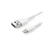 StarTech 3ft/1m Durable Usb-a To Lightning Cable (RUSBLTMM1M)
