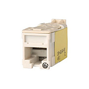 Leviton Hdjack,cat6a,clarity,t568a/b,wht (HDJ6A88)