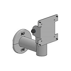 Spacepole Wall Mounted Vesa 75/100 4.7in Swingarm (GENSPI14402)