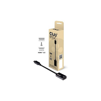 Club 3D Dp 1.4 To Hdmi 2.0b Hdr Adapter (CAC1080)