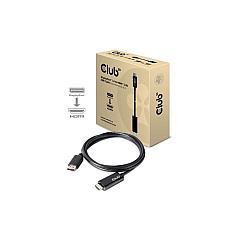 Club 3D Dp 1.4 To Hdmi 2.0b Hdr Cable 2m-6.56ft (CAC1082)