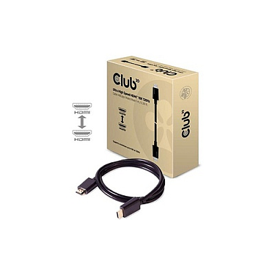 Club 3D Hdmi 2.1 Ultra High Speed Cable 1m/3.28f (CAC1371)