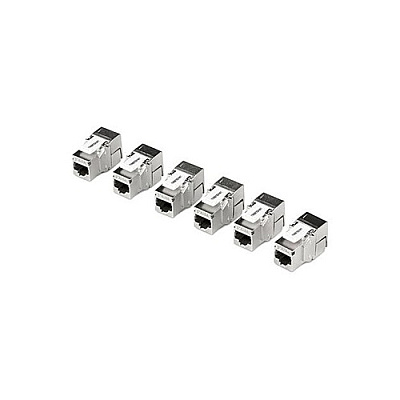 Trendnet 6 Pack Cat6a Rj-45 Shielded Keystone Jack (TCK06C6A)