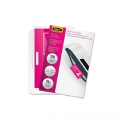 Fellowes Glossy Pouches - Id Tag Punched, 10 Mil (52051)