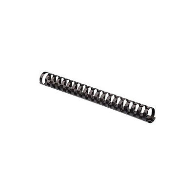 Fellowes Binding Combs Plastic - Black 1-1/4in 50 (52395)