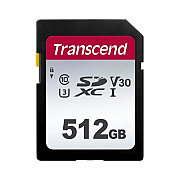 Transcend 512gb Sd Card Uhs-i U3 (TS512GSDC300S)