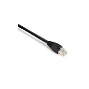 Black Box Cat5e 350-mhz Snagless Stranded Ethernet Patch Cable-unshielded(utp), Cm Pvc (rj45 M/m), Black, 2-ft. (0.6-m), 25-pack (NSL87000225PAK)