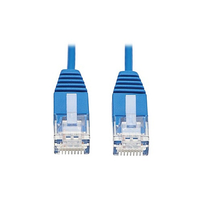 Tripp Lite Cat6a Ethernet Cable Ultra-slim Blue 6in (N261UR6NBL)