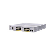 Cisco Cbs350 Managed 16-port Ge, Full Poe, 2x1 (CBS35016FP2GNA)