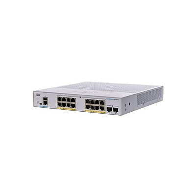 Cisco Cbs350 Managed 16-port Ge, Full Poe, 2x1 (CBS35016FP2GNA)