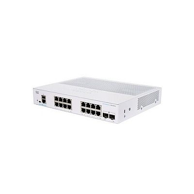 Cisco Cbs350 Managed 16-port Ge, Poe, Ext Ps, (CBS35016PE2GNA)