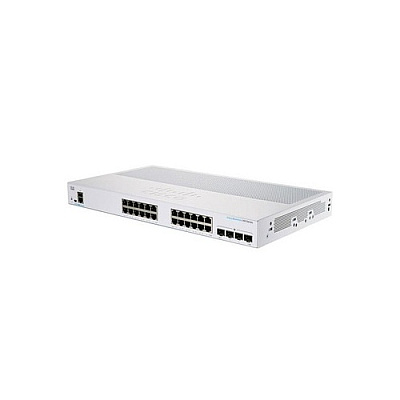 Cisco Cbs350 Managed 24-port Ge, Poe, 4x1g Sfp (CBS35024P4GNA)
