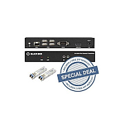 Black Box Kvm Extender Kit Over Fiber Bundle Single-monitor,hdmi 4k30,usb 2.0,(2)sfps,1250-mbps Lc,mm 850nm,550m(lfp441),taa (KVXLCHF100SFPBN1)