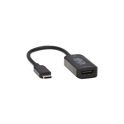 Tripp Lite Usb C To Hdmi Adapter 4k M/f Dp 1.4 6in (U44406NHDR4B)