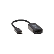 Tripp Lite Usb C To Hdmi Adapter 4k M/f Dp 1.2 6in (U44406NHDRB)