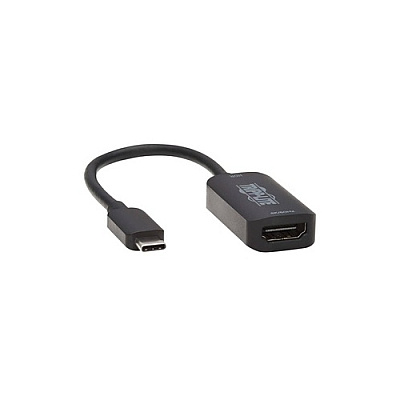 Tripp Lite Usb C To Hdmi Adapter 4k M/f Dp 1.2 6in (U44406NHDRB)