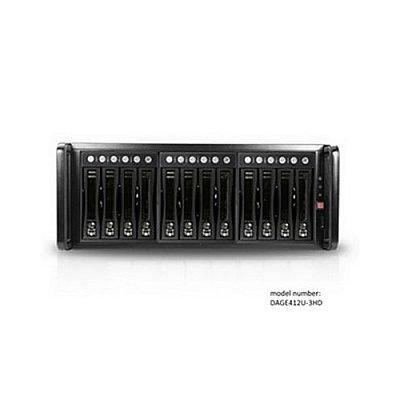 Istarusa 4u 12-bay 12gb/s Storage Jbod (JAGE412HDBK)