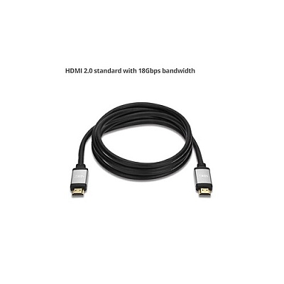 SIIG 4k60hz High Speed Hdmi Cable - 8ft (CBH20T11S1)